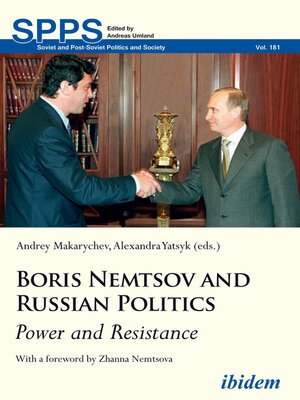 cover image of Boris Nemtsov and Russian Politics